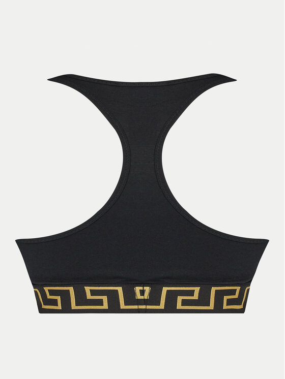 Versace Versace Biustonosz top AUD01039 1A10011 Czarny