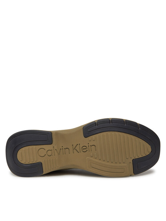 Calvin Klein Calvin Klein Sneakersy Low Top Lace Up HM0HM01363 Zelená