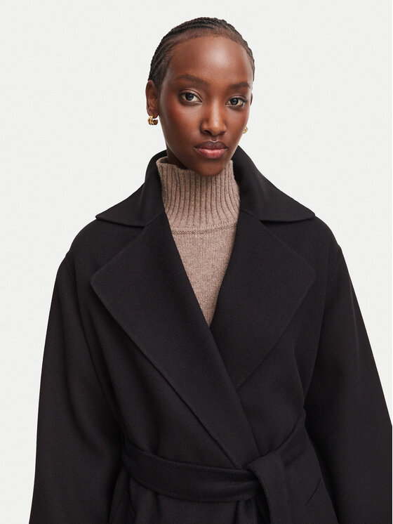 Weekend Max Mara Weekend Max Mara Vuneni kaput Operoso 2625016011 Crna Regular Fit