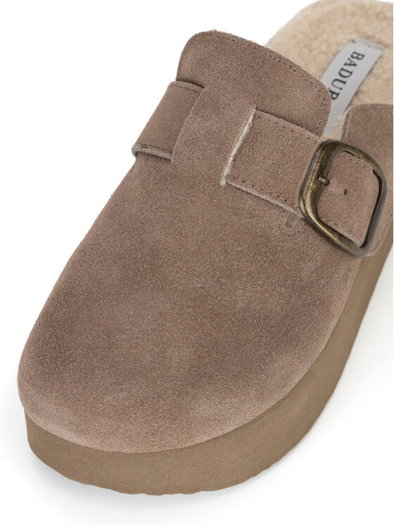 Badura Badura Klapki TS6207-02 Szary