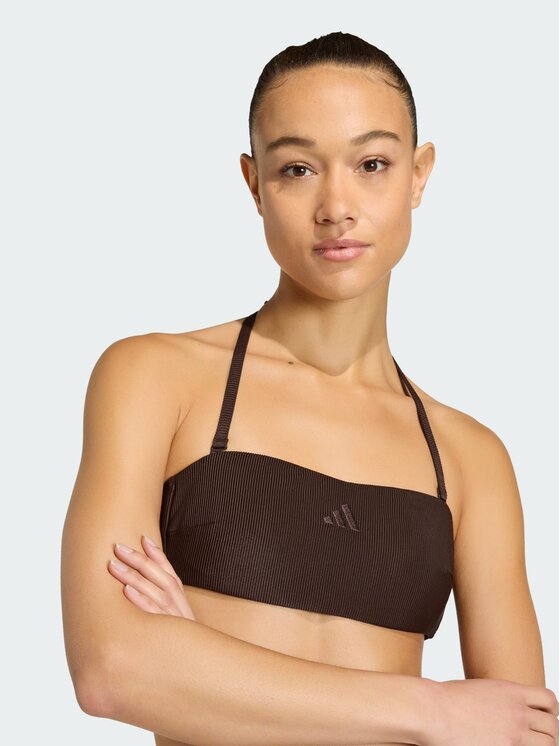 adidas adidas Góra od bikini 152829 Brązowy
