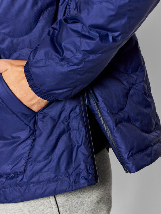 adidas adidas Geacă fără fermoar Quilted H13589 Bleumarin Regular Fit