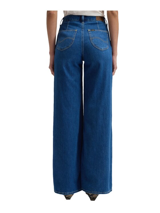 Lee Lee Jeansy 112376786 Niebieski Bootcut Fit