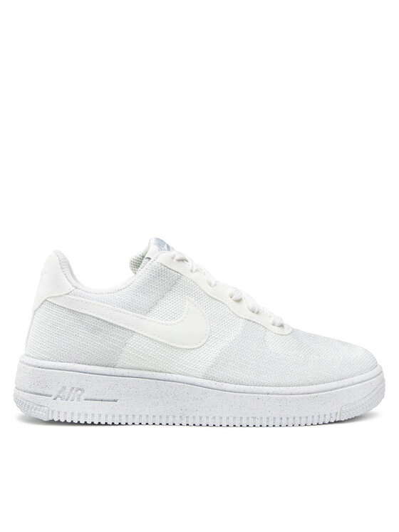 Nike Nike Sneakersy Af1 Crater Flyknit (GS) DH3375 100 Biela