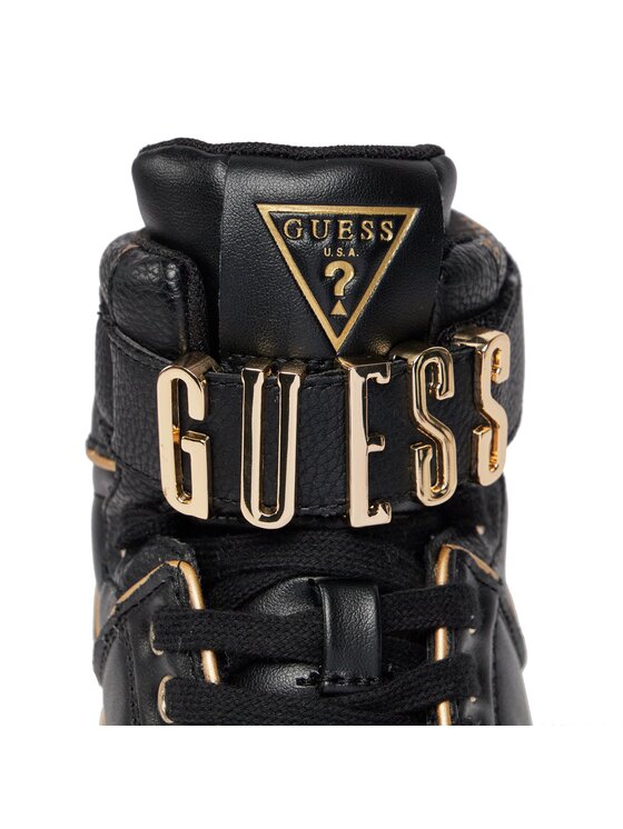 Guess Guess Αθλητικά Corten3 FLPCR3 FAL12 Μαύρο