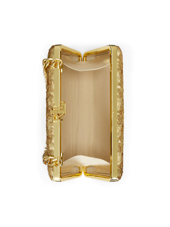 LAUREN RALPH LAUREN LAUREN RALPH LAUREN Handtasche Sequined Small Franki 431980356002 Goldfarben