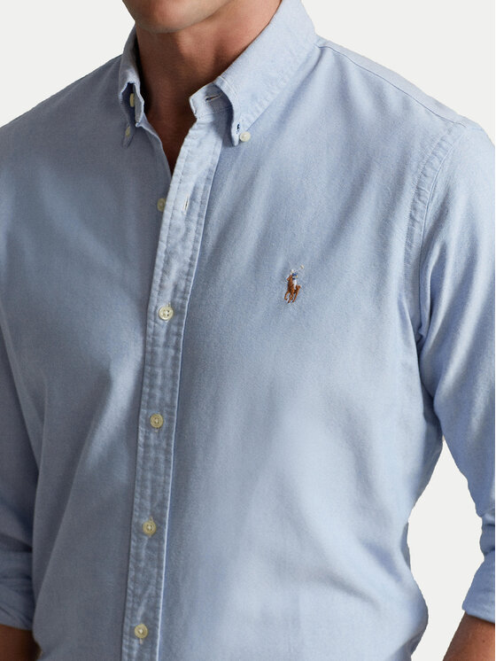 Polo Ralph Lauren Polo Ralph Lauren Сорочка Core Replen 710549084 Блакитний Slim Fit