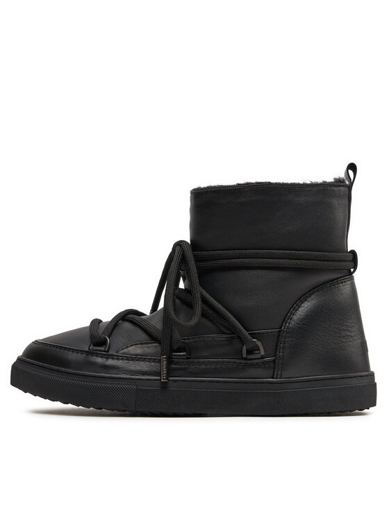 Inuikii Inuikii Μπότες Χιονιού Full Leather 55102-087 Μαύρο