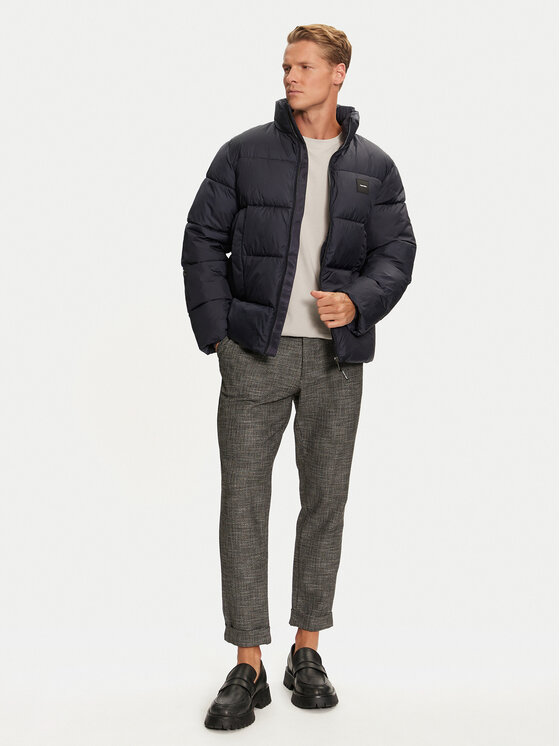 Calvin Klein Calvin Klein Kurtka puchowa K10K113472 Granatowy Regular Fit