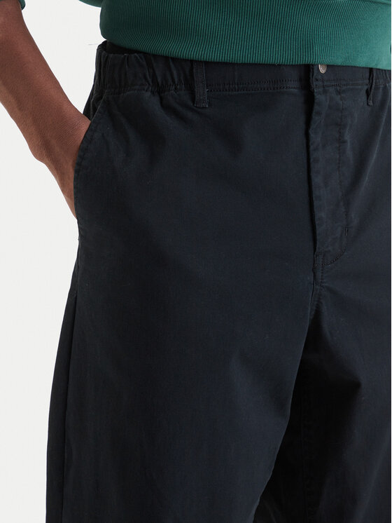 Element Element Pantaloni chino Regular Comfort Twill ELYNP00190 Negru Regular Fit