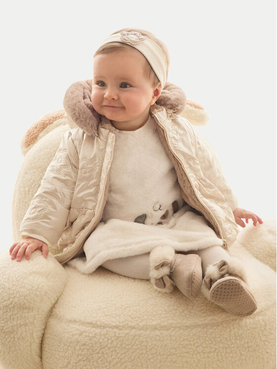 Mayoral Mayoral Зимно яке 2454 Бежов Regular Fit