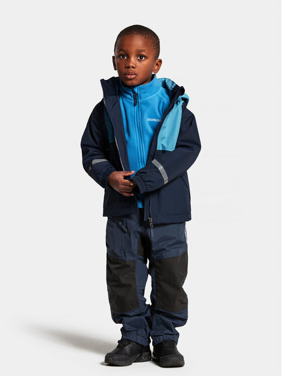 Didriksons Didriksons Nepremokavá bunda Stormhatt 504694 Tmavomodrá Regular Fit