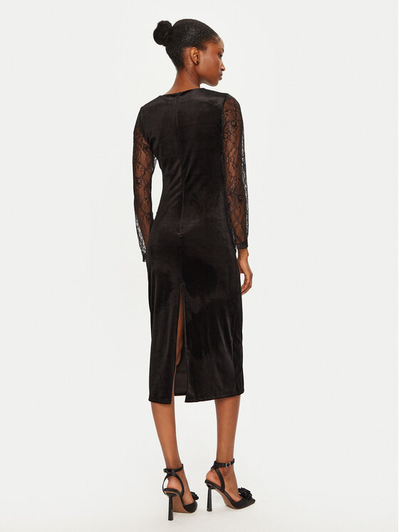 Rinascimento Rinascimento Kokteilikleit CFC0121824003 Must Regular Fit