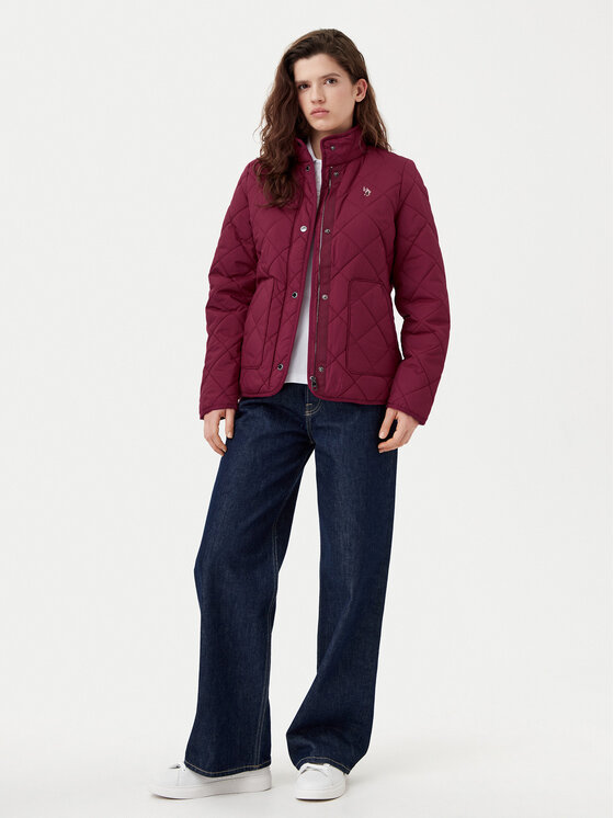 U.S. Polo Assn. U.S. Polo Assn. Kurtka przejściowa WUP1168 Czerwony Relaxed Fit