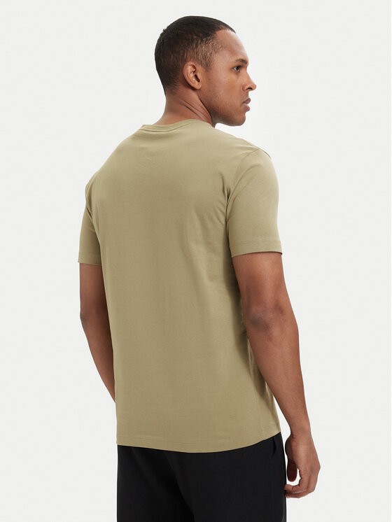 Gant Gant T-Shirt Shield  2003184 Zielony ciemny Regular Fit