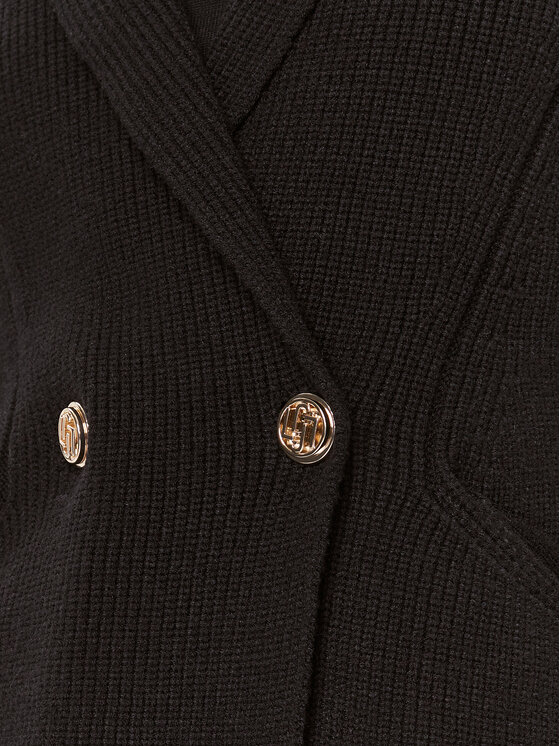 Liu Jo Liu Jo Strickjacke CF3375 MA06O Schwarz Regular Fit
