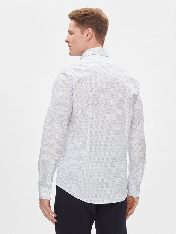Calvin Klein Calvin Klein Koszula K10K112311 Biały Slim Fit