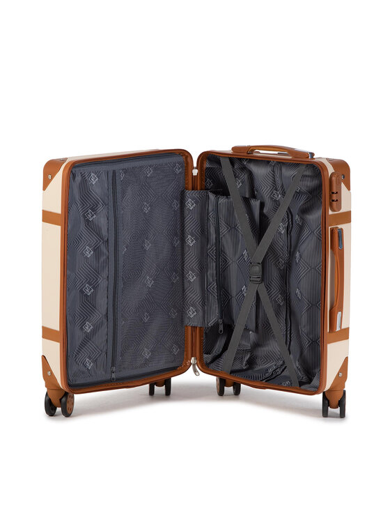 Semi Line Semi Line Vidutinio dydžio lagaminas T5506-2 Smėlio