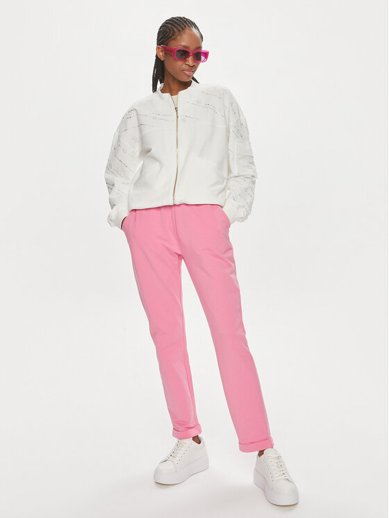 Liu Jo Sport Liu Jo Sport Spodnie dresowe TA4172 FS090 Różowy Regular Fit