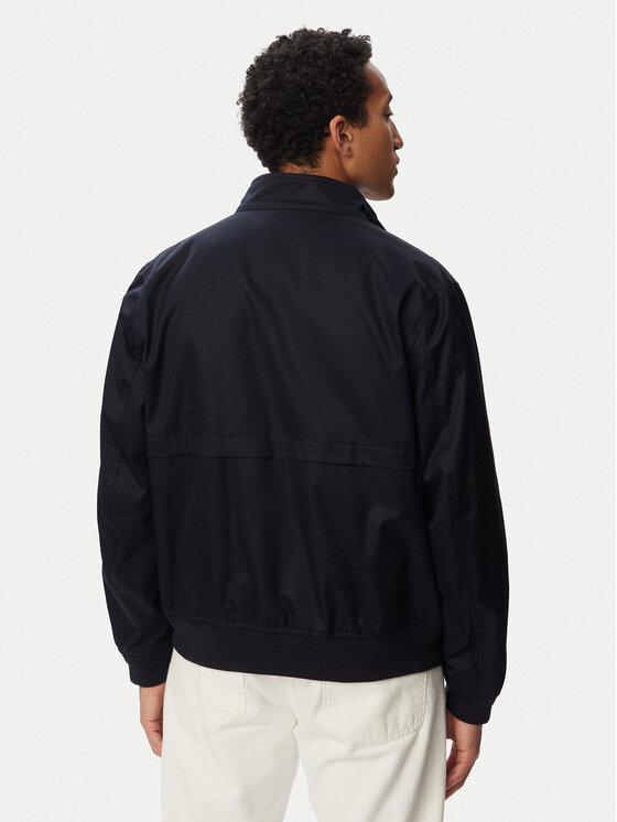 Tommy Hilfiger Tommy Hilfiger Μπουφάν μεταβατικό Classic Harrington MW0MW43468 Σκούρο μπλε Regular Fit