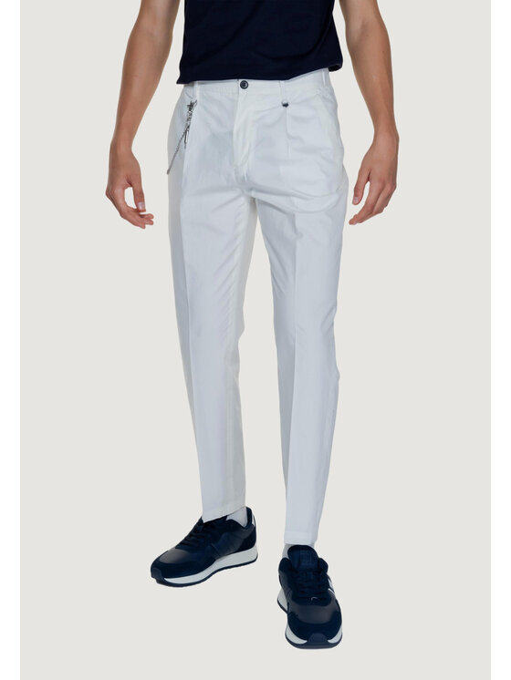 Antony Morato Antony Morato Παντελόνι chino ANDREAS REGULAR FIT Λευκό Regular Fit