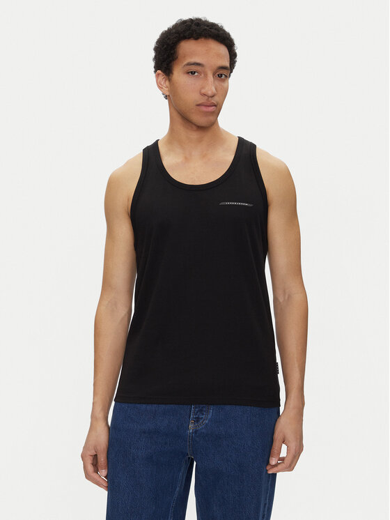 Jack & Jones Jack & Jones Tank top Fusion 12276614 Černá Regular Fit