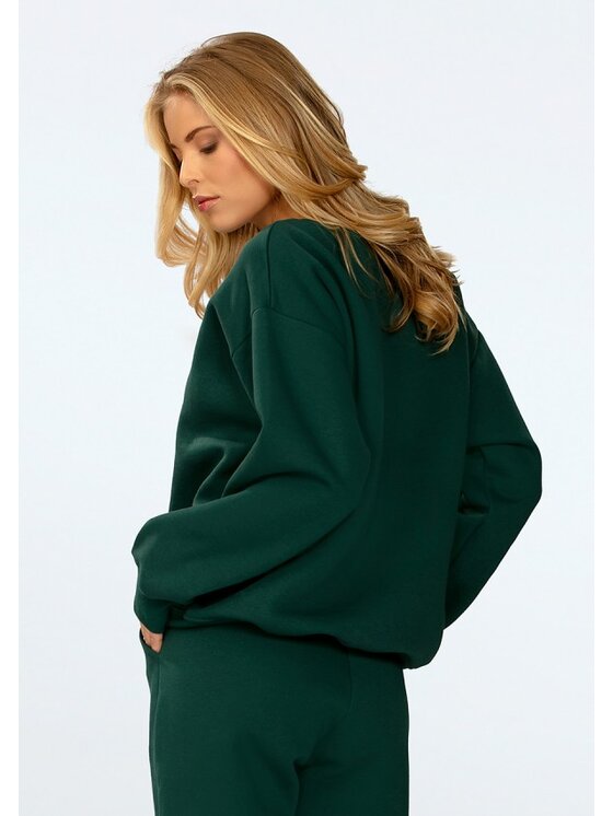 DKaren Sport DKaren Sport Bluza Rehema Zielony Relaxed Fit