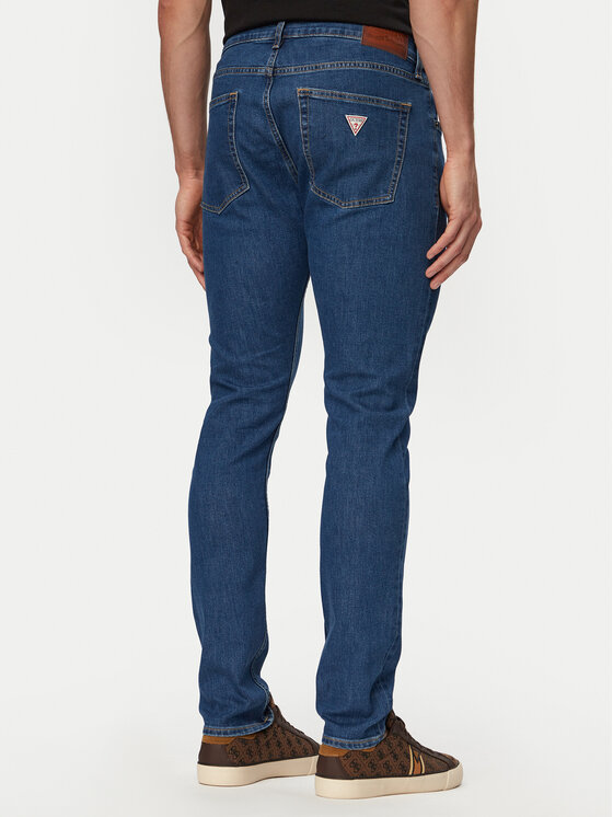 Guess Jeans Guess Jeans Džinsi M6RA0F D6325 Zils Skinny Fit