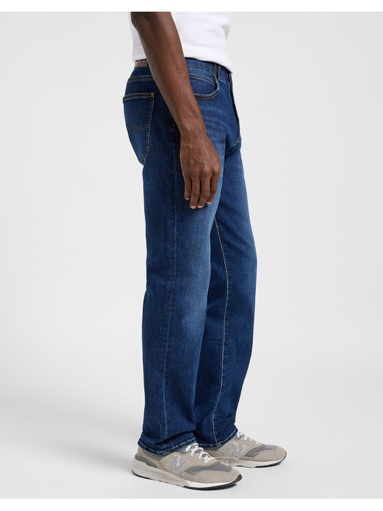Lee Lee Jeansy Straight Fit XM - Extreme Motion Niebieski Tapered Fit