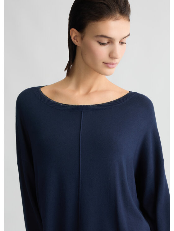 Liu Jo Liu Jo Sweter WXX054MS49I93921 Błękitny Regular Fit