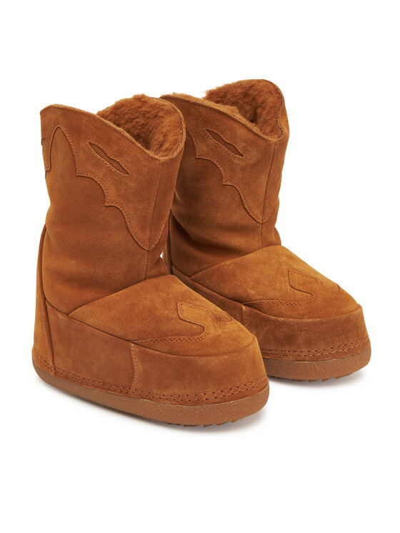 Inuikii Inuikii Stiefeletten Cowboy Emboidery 1002.024.0031 Beige