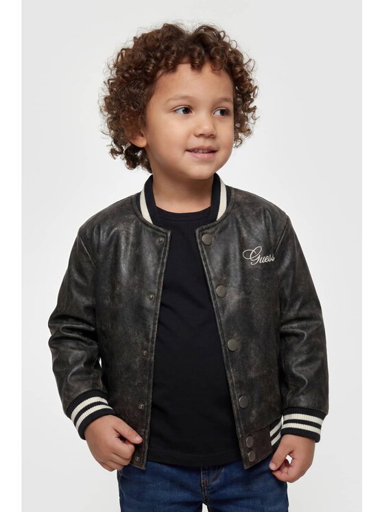 Guess Kids Guess Kids Kurtka przejściowa 183753 Czarny Classic Fit