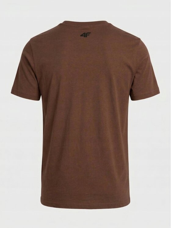 4F 4F T-Shirt Z-TTSHM3947-3-B Biały Regular Fit