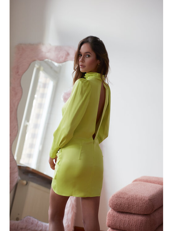 Boskata Boskata Sukienka koktajlowa Sirmione Zielony Bodycon Fit