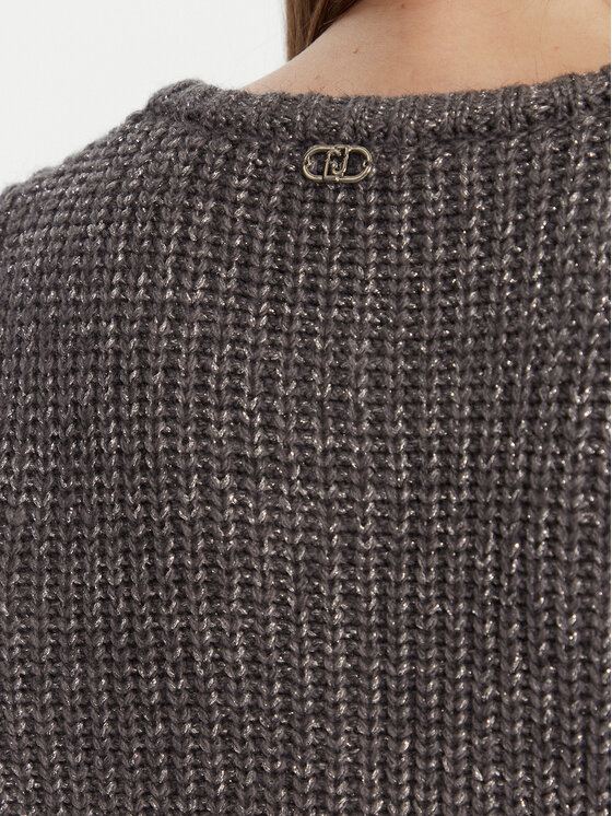 Liu Jo Liu Jo Kardigāns MF5235 MA88A Pelēks Regular Fit