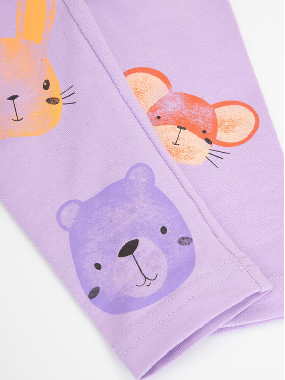 Coccodrillo Coccodrillo Colanți WC3122104RPN Violet Slim Fit