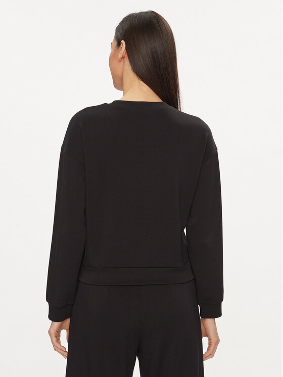 United Colors Of Benetton United Colors Of Benetton Μπλούζα 3UNN3M05L Μαύρο Relaxed Fit