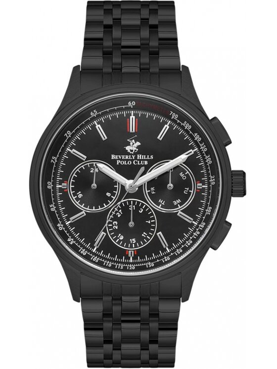 Beverly Hills Polo Club Beverly Hills Polo Club Zegarek BP3556X.650 Czarny