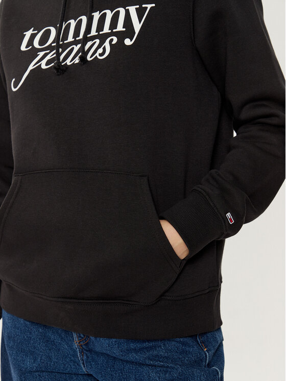 Tommy Jeans Tommy Jeans Μπλούζα DW0DW20170 Μαύρο Regular Fit