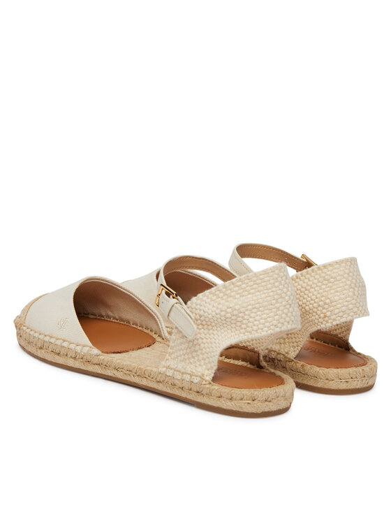 LAUREN RALPH LAUREN LAUREN RALPH LAUREN Espadrilky 802982888003 Biela