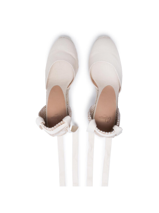 Castañer Castañer Espadryle Carina/8/001 020962-203 Beżowy