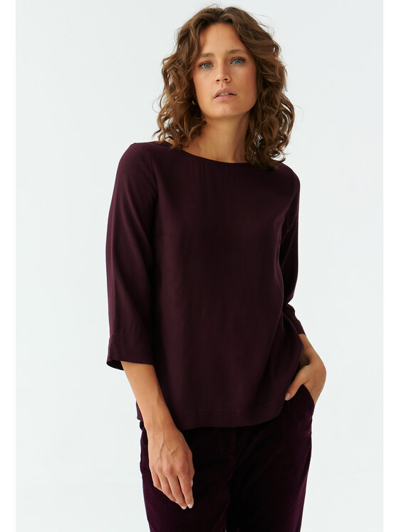 TATUUM TATUUM Halenka AFELIAMI Červená Classic Fit