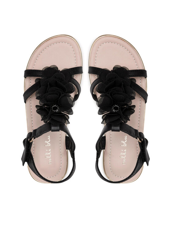 Nelli Blu Nelli Blu Sandály CS2882-05 Černá