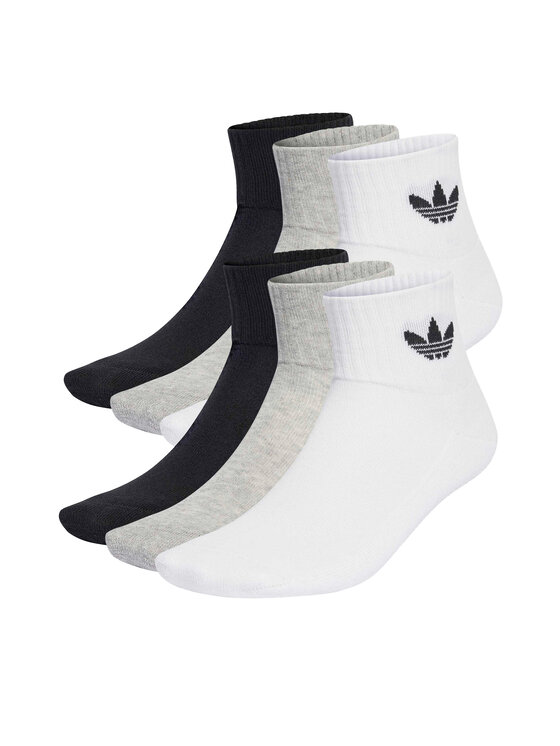 adidas Zestaw 3 par wysokich skarpet unisex IJ5628 Kolorowy