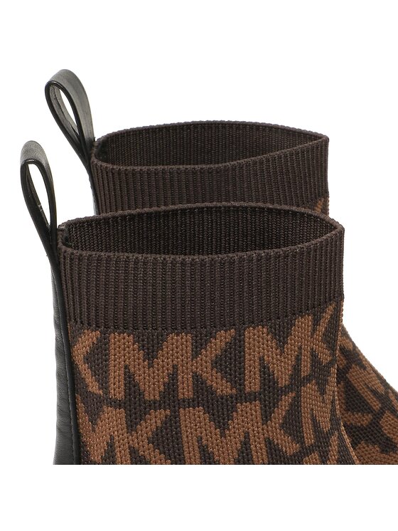 MICHAEL Michael Kors MICHAEL Michael Kors Μποτάκια Comet Lug Bootie 40F2CMFE5Y Καφέ