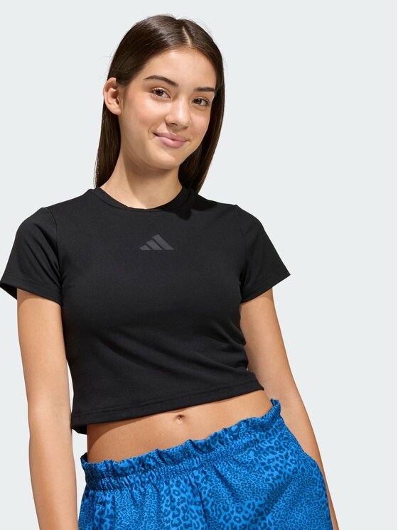 adidas adidas T-Shirt 158913 Czarny Slim Fit