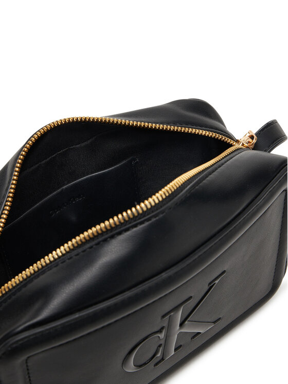 Calvin Klein Calvin Klein Torbica Bold Ck Camera Bag LV04F3220G Crna