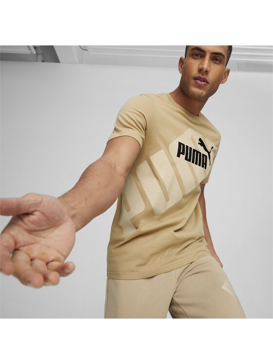 Puma Puma T-Shirt 678960 Beżowy Regular Fit