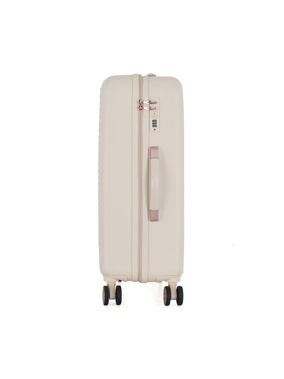 Semi Line Semi Line Μεσαία Βαλίτσα T5791-2 Εκρού