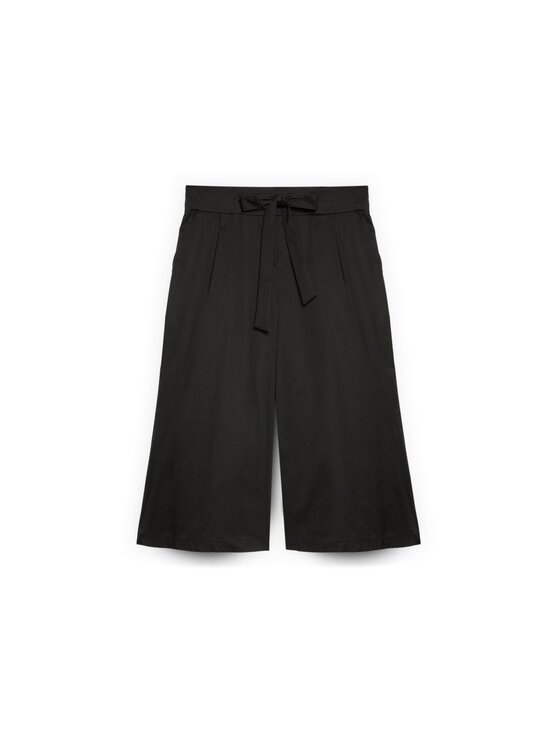 Fiorella Rubino Fiorella Rubino Pantaloni di tessuto P717L002527N033 Nero A-Line Fit